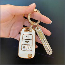Senxun Keke car brand Buick car key cover modified new Yinglang GT key chain fully surrounded by high-end protective shell