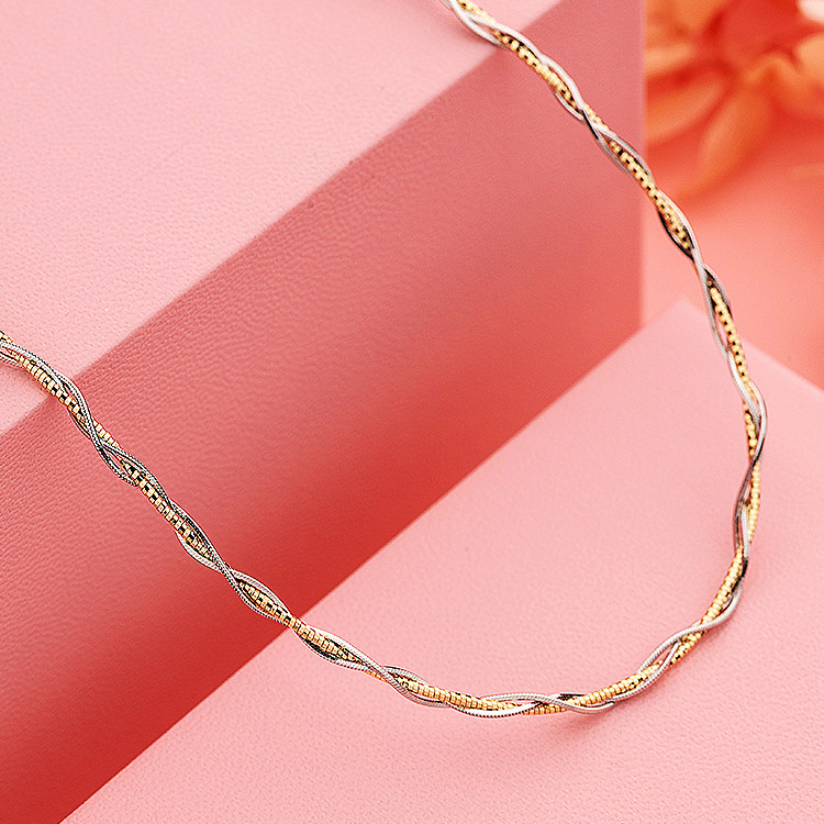 (Linger recommended style) German collar 18K gold parameters are subject to Linger live broadcast room