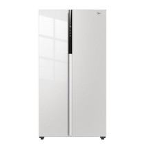 (9 minutes of deodorizing) Midea 543L double-door white large-capacity air-cooled frost-free household refrigerator