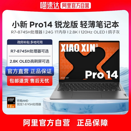 Lenovo, легкий и тонкий портативный ноутбук для школьников, pro14, pro16, процессор AMD ryzen, бизнес-версия, подходит для студента