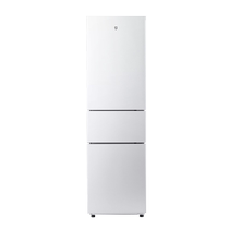 Xiaomi Mijia Refrigerator 205L three-door small household power-saving ultra-thin freezer refrigerated rental dormitory silent and energy-saving