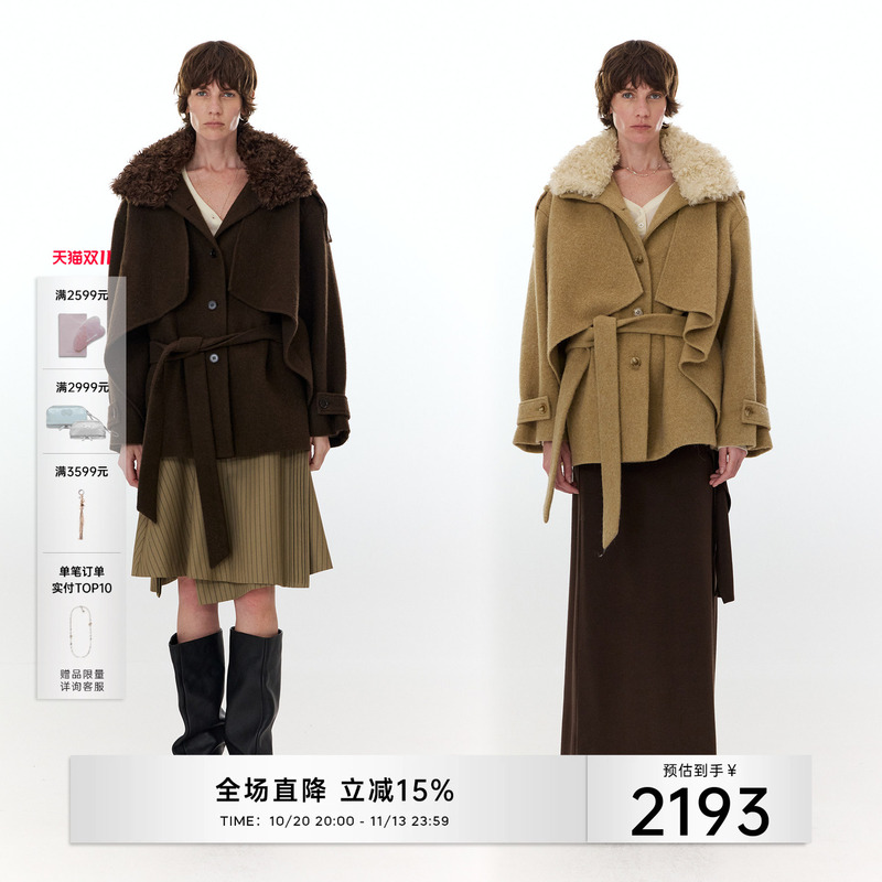 Alpaca Wool Medium Well_Modern Theater Wool Coat