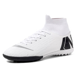 Hot Sale Mens Soccer Cleats High Ankle Football Shoes Long S