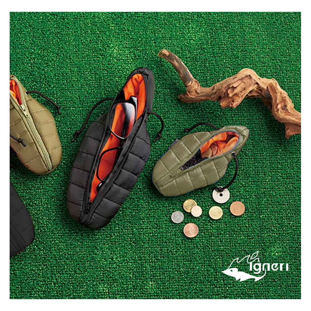 igneri small hedgehog outdoor camping 3 mini sleeping bag tableware glasses key storage bag