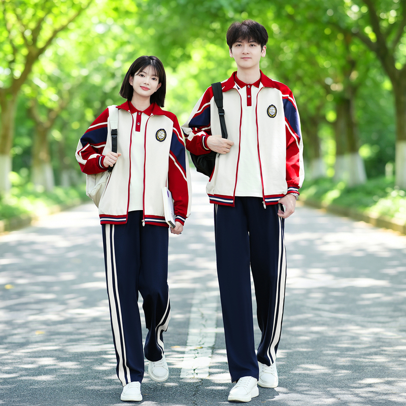 Autumn Class Uniforms for Junior High School Students, Korean Style Jacket, College Style Three-Piece Set, High School Students, Elementary School Students, Sports Day School Uniforms Autumn Class Uniforms for Junior High School Students, Korean Style Jacket, College Style Three-Piece Set, High School Students, Elementary School Students, Sports Day School Uniforms