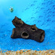 Simulated Dead Tree Shelter Micro-Landscape Fish Tank Aquarium Small Mini Fish and Shrimp Hiding Cave Decorative Resin Ornament