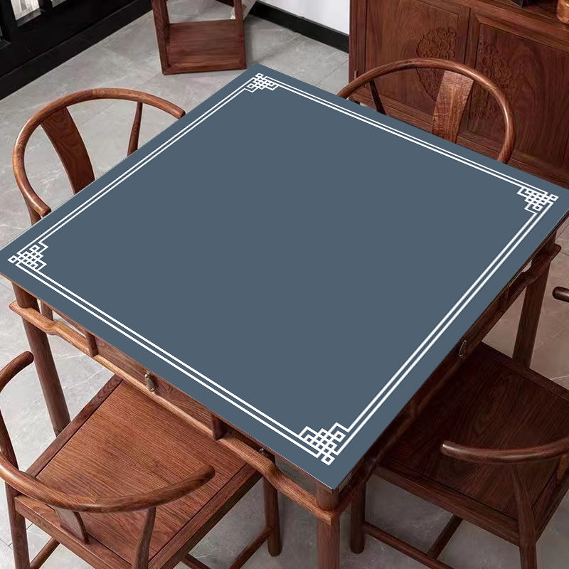 Hand rubbing mahjong table cloth cushion thickened silenced mat table cloth playing playing cards Egg Mahjong Machine Square Table Mat-Taobao