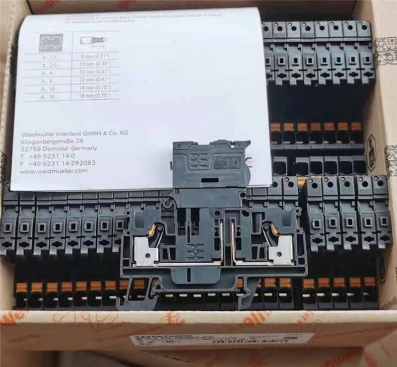 Pint Weidmüller AFS 4 2C 10 positive AFS 4 2C-36V BK breaker type wiring terminal 02 lava 429-Taobao