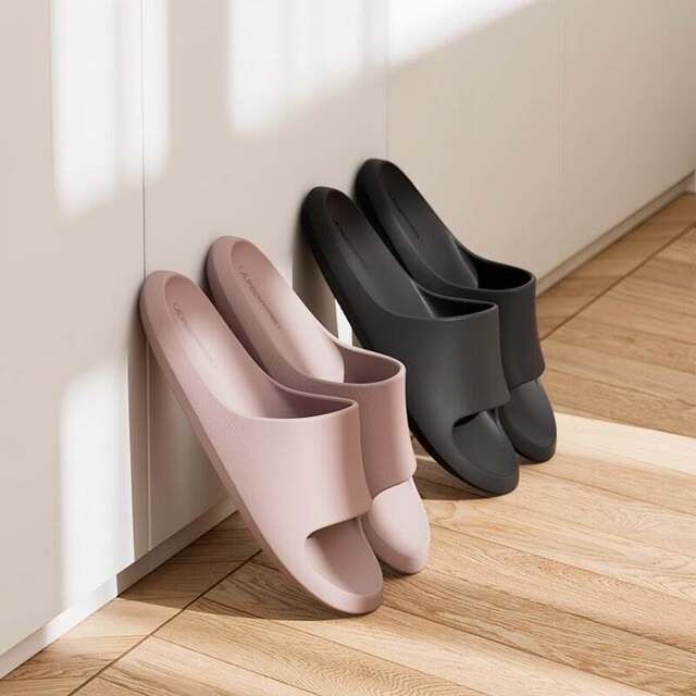 Japanese Quality Brand Slippers for Women, Summer Indoor Home Use, Men's Non-Slip Bathroom Slippers, Odor-Resistant, Couple's Cool Slippers