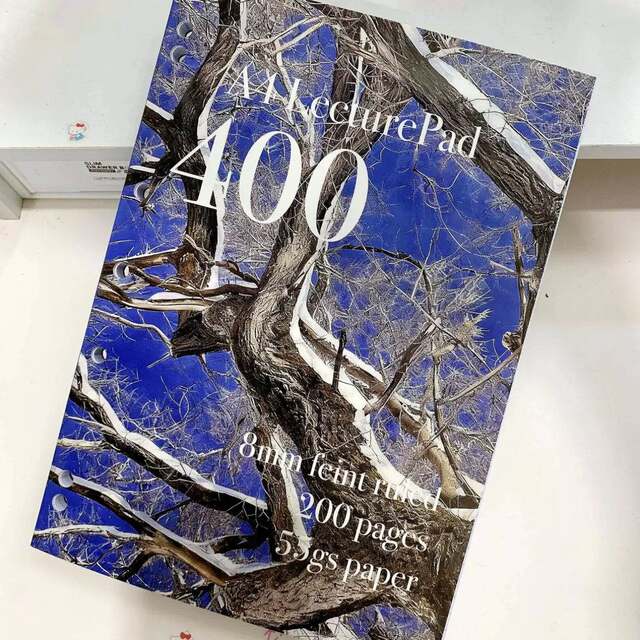 Happy Home Thin Crisp Notebook American Style Genuine Loose-Leaf Notebook New Spring Summer Autumn Four Seasons Series Simple Thin Crisp Notebook A4 Office