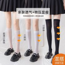 {Tian Duoxi} Fufu~girly style~calf socks white stockings summer ultra-thin mid-calf socks college style