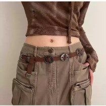 Bohemian ethnic style waist chain for women 2024 new wasteland style accessories belt with dress jeans belt