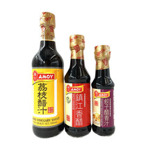 Hong Kong imported Taoda Zhenjiang balsamic vinegar lychee vinegar dumpling vinegar condiment series kitchen condiment family 500
