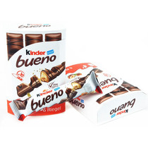 German imported snacks Kinder Health Milk Hazelnut Wafer Chocolate 6 pieces in a box