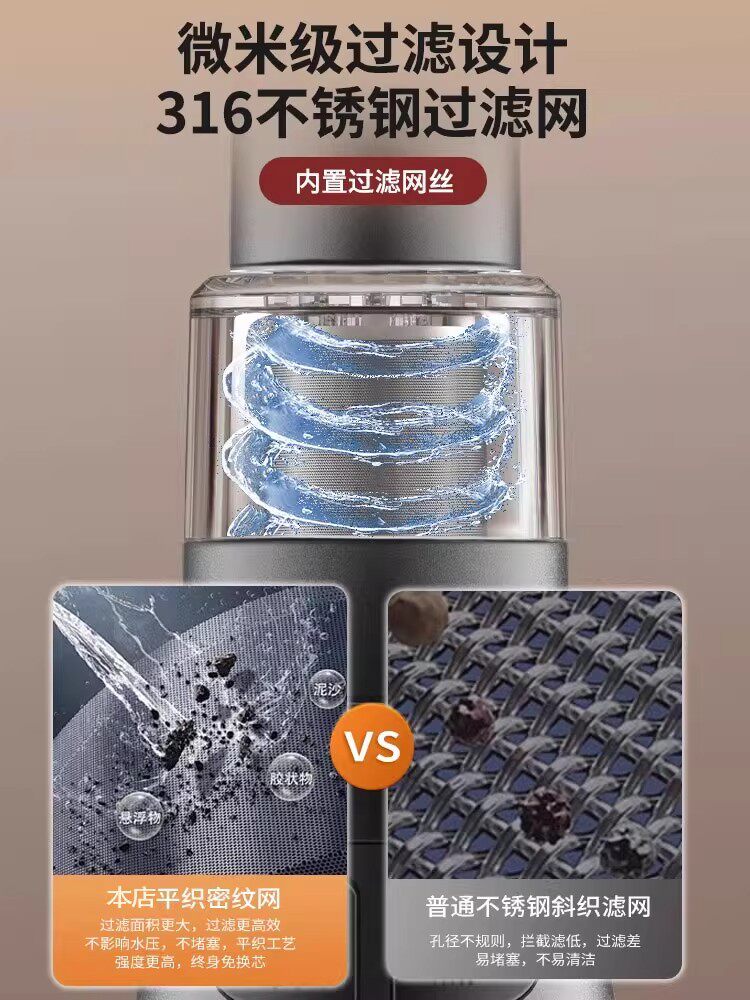 厨房水龙头扩展器三速防溅水神器水槽万向接头万向增压过滤器万向