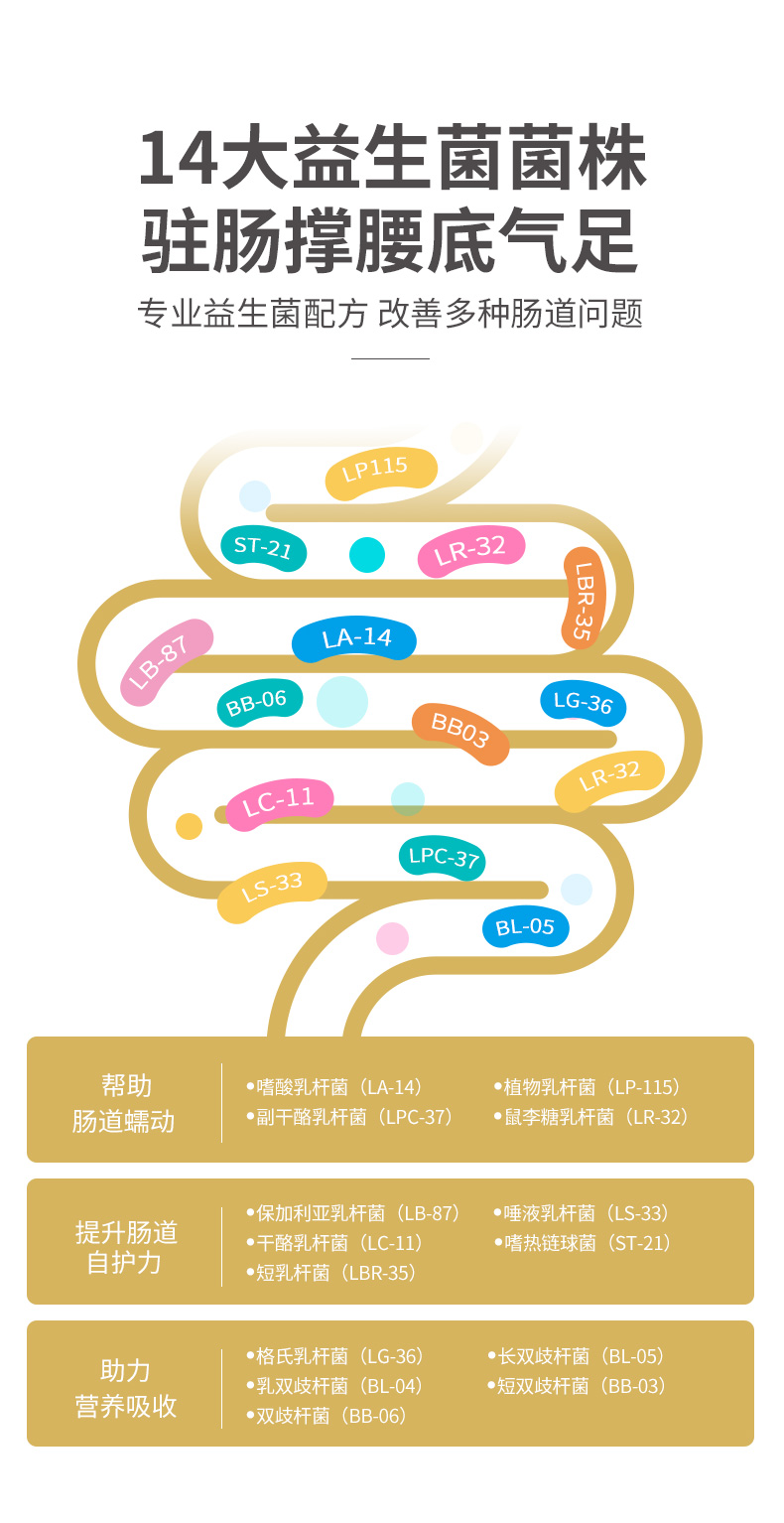 美国进口 LINDBERG 利得盈养 益生菌软胶囊 50粒 双重优惠折后￥79包邮包税