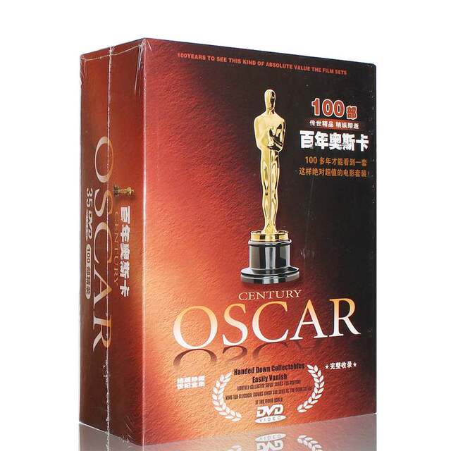 Authentic Collection of Century-Old Oscar Films, Classic European and American Old Movie Treasures, High-Definition Dvd Discs