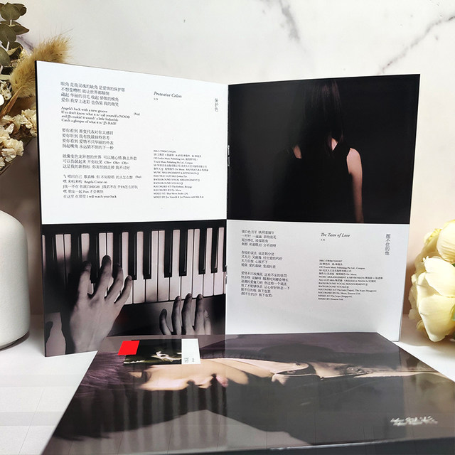 Genuine in stock JJ Lin songs She Said CD + lyrics book Chinese pop music album car disc