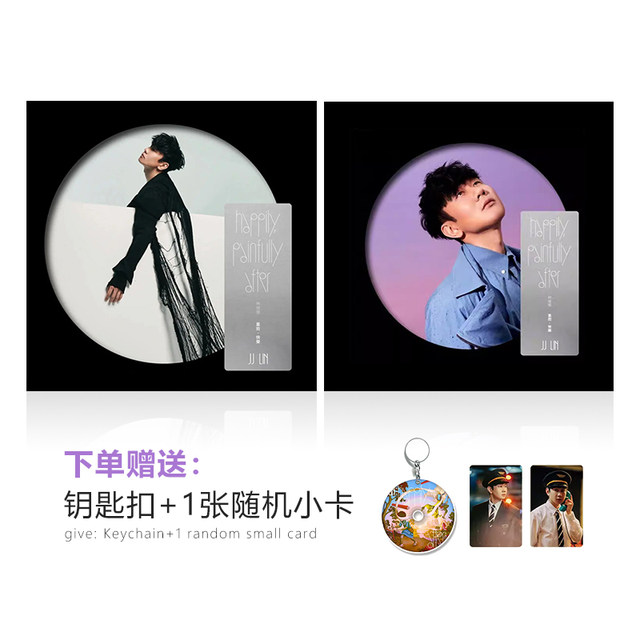 Genuine JJ Lin JJ Lin's new physical album Regaining Happiness 2CD + Lyrics Record Mainland Edition