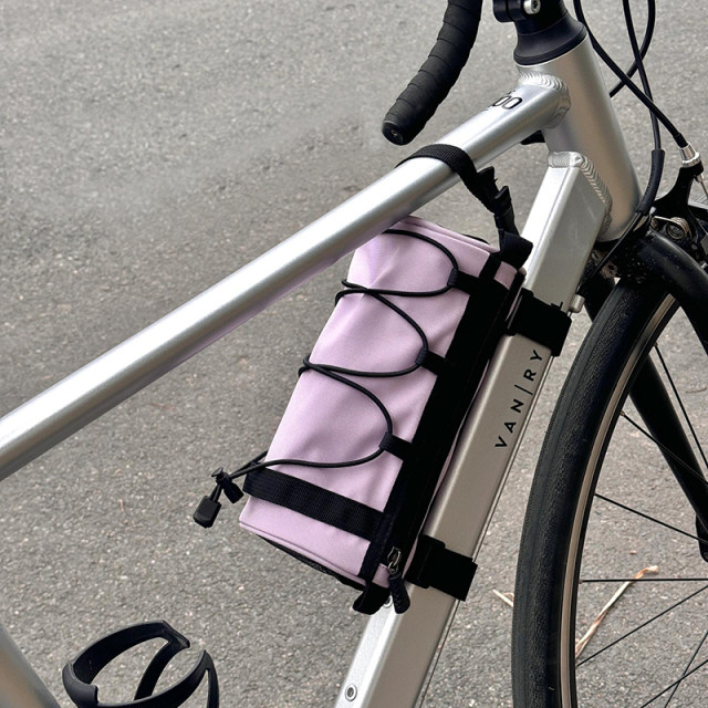 Bicycle bag front beam bag road bike hanging bag mountain bike pipe tail bag waterproof multifunctional cycling storage portable
