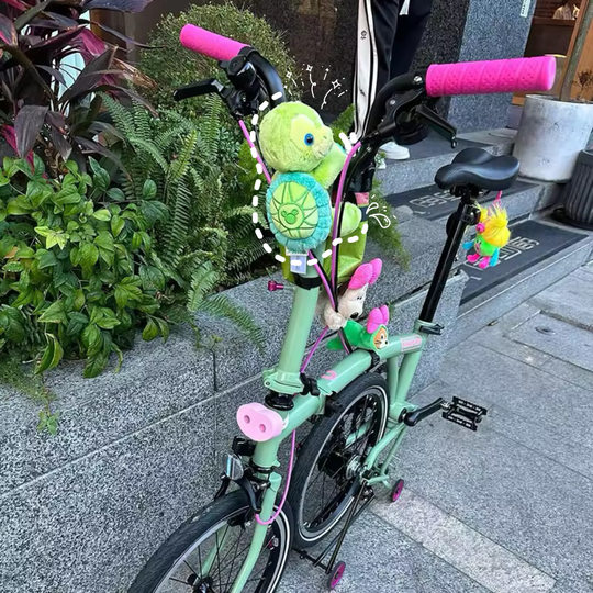 BROMPTON Xiaobu folding bicycle modified accessories riding soft equipment hook doll pendant tail light
