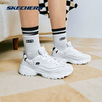 Skechers, летние высокие туфли для влюбленных на платформе, амортизирующая спортивная обувь для отдыха