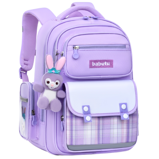Babutu high-looking children's schoolbag for girls aged 6-14
