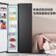 Haier Commander Refrigerator Double Door Side-By-Side Large Capacity Inverter Frost-Free Odor-Canceling Bcd-530Wglsseds9