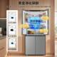 Haier Refrigerator Cross-Door Four-Door Household Frost-Free First-Class Ultra-Thin Bcd-500Wghtdedh9U1