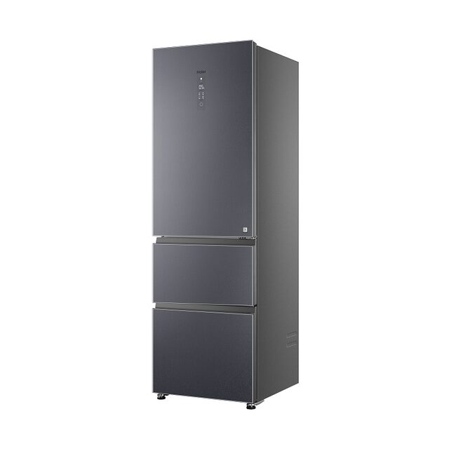 Haier Three-Door Refrigerator with Full Temperature Zone, Variable Temperature and Frequency, Oxygen-Blocking, Dry and Wet Separation, First-Class Energy Efficiency 275Wlhi375N1