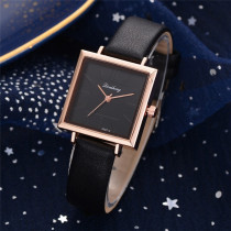Women Watch 2021 Femme Square Leather Strap Fashion Luxury W