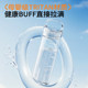 Fuguang Extra-Large Capacity Water Cup, Large Fitness Sports Water Bottle for Male Students, Summer Outdoor Plastic Space Cup