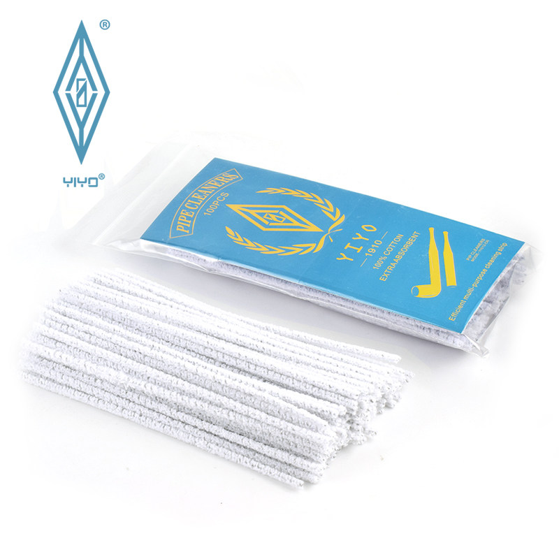 YIYO smoke bucket pass strip cleaning tool 100 strips of pure cotton pass strip hard not easy to drop the wool smoke bucket accessory to send through the pin-Taobao