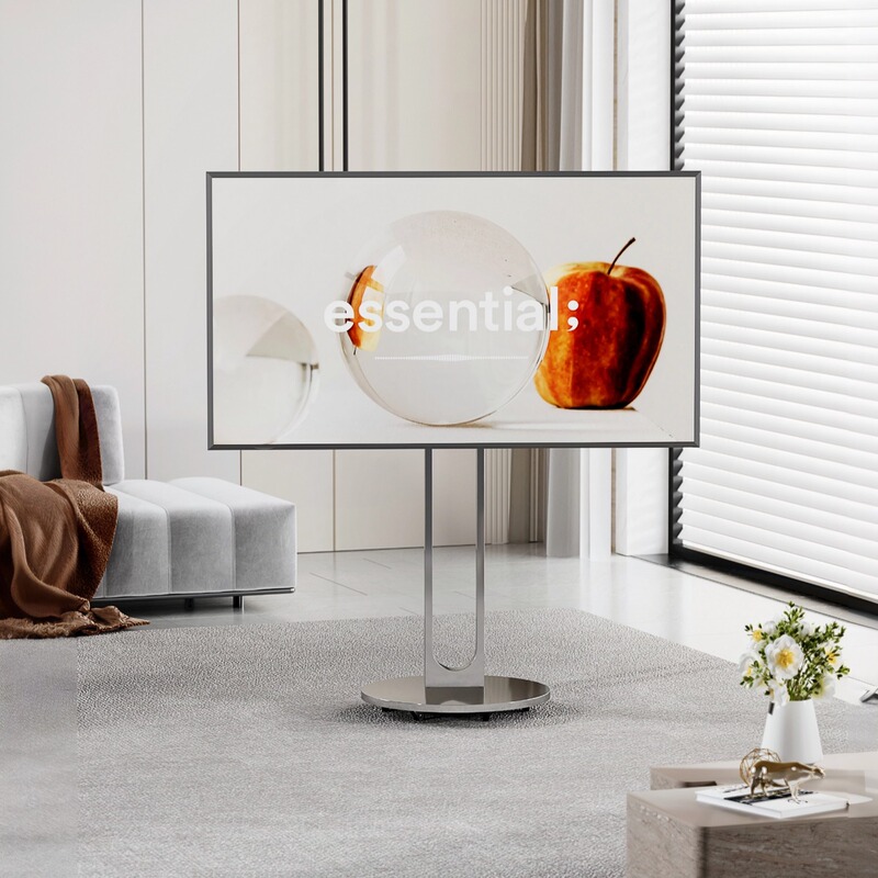 Sencha Movable Tv Stand Floor-Standing 55/65/75/ 85inch Inch Stainless Steel Mobile Tv Stand with Wheels Sencha Movable Tv Stand Floor-Standing 55/65/75/ 85inch Inch Stainless Steel Mobile Tv Stand with Wheels