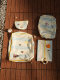 Tagi.<Tapi Star> Printed Cute Stripe Portable Packaging Bag Luggage Four-Piece Storage Bag