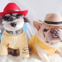 Dog Hat Small Dog Summer Sun Protection Visor Hat Pet Photo Cute Head Accessories Cat Cowboy Hat Helmet