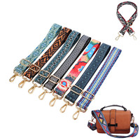 Rainbow Adjustable Bag Strap Handbag Belt Cross Body Wide Sh