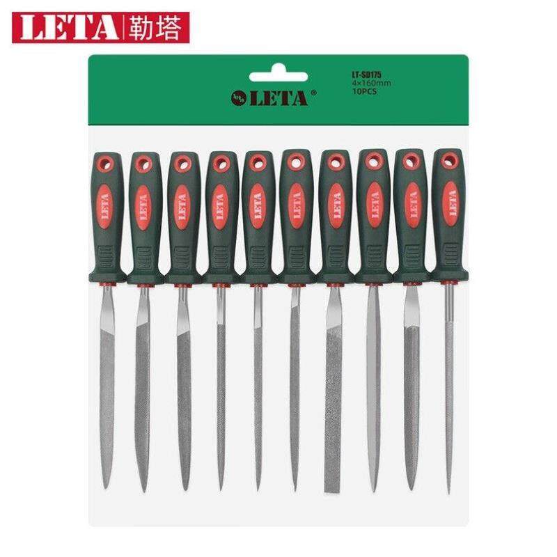 Letta LETA Shinto filing knife 10 pieces of 4 * 160mm steel bruising and bruising semicircle filing square frustration triangle-Taobao