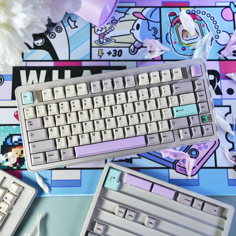 Midday Gmk Muted Silent Original Pbt Mechanical Keyboard Five-Sided Dye-Sublimation Keycaps Customized Full Set