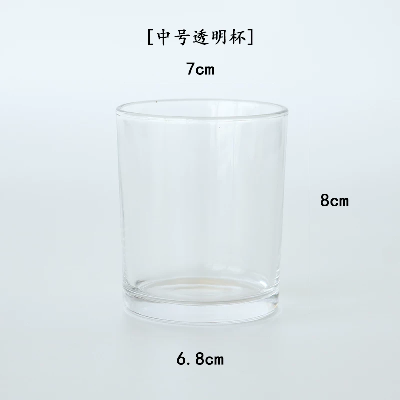 梦飞儿 Creative aromatherapy handmade, transparent glass candle, DIY