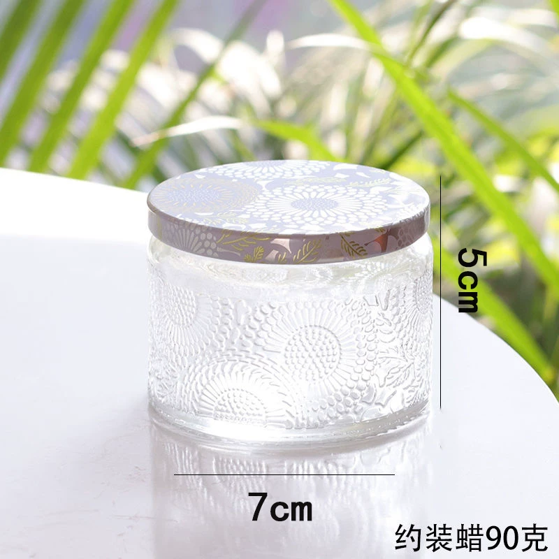 梦飞儿 Creative aromatherapy handmade, transparent glass candle, DIY
