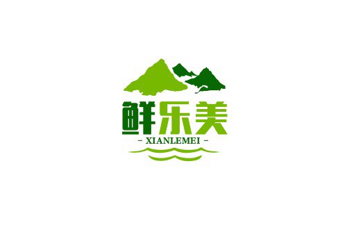 鲜乐美生鲜店的LOGO