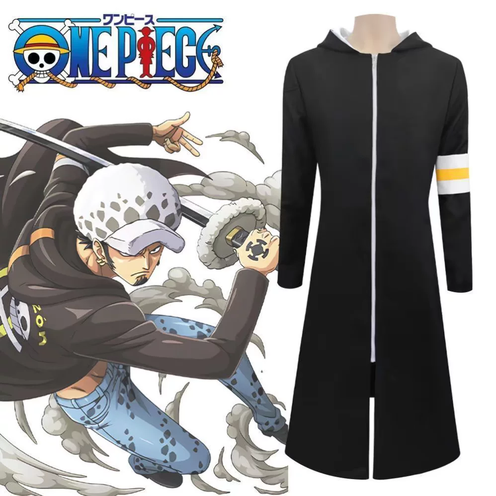 Плащ-костюм COS для мужчин и женщин: один кусок One Piece King Qiwuhai Death Surgeon Dorafar Galo