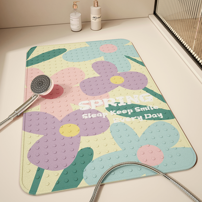 Bathroom Anti-Slip Anti-Fall Suction Cup Mat Household Pvc Kidsren's Bath Toilet Foot Mat Bathroom Shower Room Floor Mat Bathroom Anti-Slip Anti-Fall Suction Cup Mat Household Pvc Kidsren's Bath Toilet Foot Mat Bathroom Shower Room Floor Mat