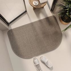 Bathroom Non-Slip Mat Quick-Drying Foot Mat Toilet Restroom Door Mat Bathroom Floor Mat Anti-Fall Absorbent Door Mat