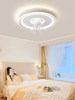 Chigo Full Spectrum Eye Protection Bedroom Ceiling Fan Light Ultra-Thin All-In-One Invisible Ceiling Fan Light with Electric Fan Chandelier