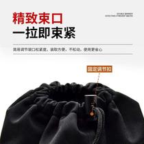 Badminton racket bag shoulder bag velvet cover badminton racket storage protective cover cloth bag 2-pack racket bag thickened