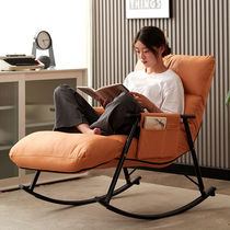 Rocking Chair Bedroom Teenage Girl Balcony Sloth Casual Sofa Living Room Single Free Chair Home Light Lavish Rocking Chair S