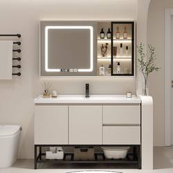 Minimalist Bathroom Cabinet Toilet Wash Basin Wash Table Smart Wash Basin Wash Basin Cabinet Combination Ceramic All-in-One Basin