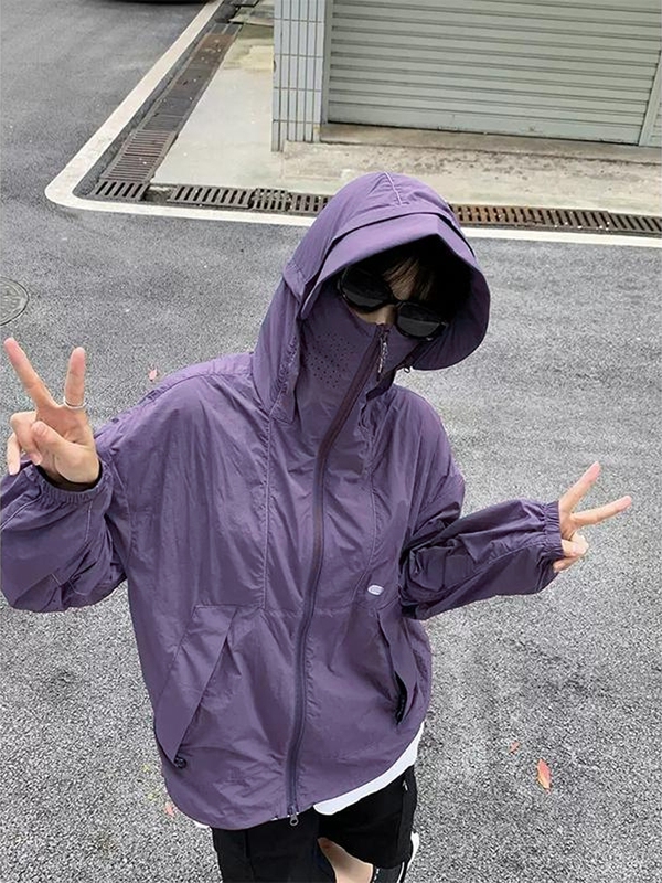 American-Style Outdoor Sun Protection Clothing for Women, Summer 2026 New Model, Uv Protection, Lightweight, Breathable, Sun Protection Clothing, Loose Jacket for Men